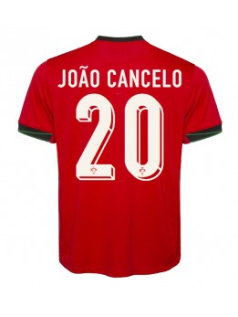 Portugal Joao Cancelo #20 Replika Hemmakläder EM 2024 Kortärmad